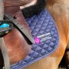 Branded Saddle Cloth (Purple) - Equifloor UK